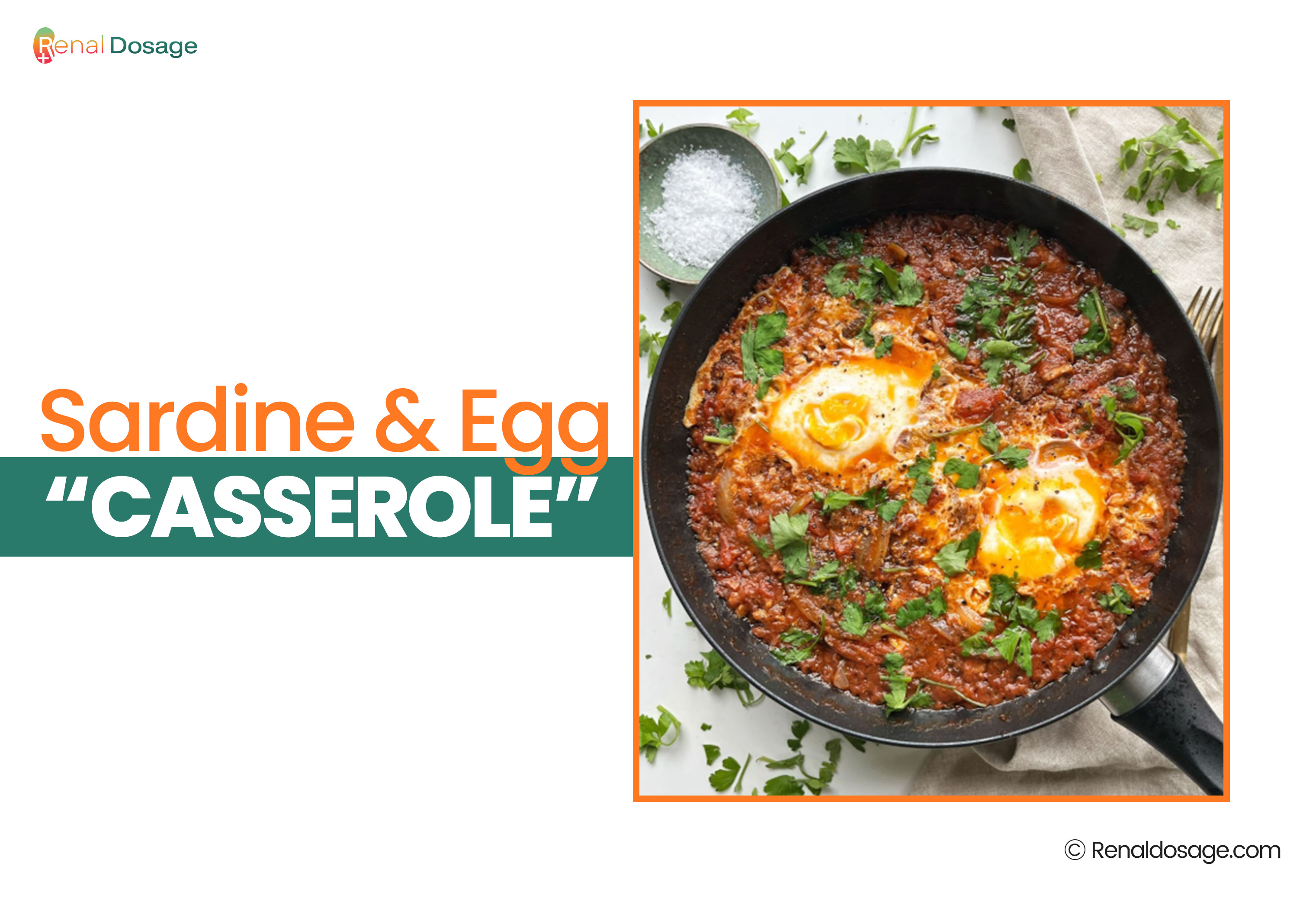 Sardine & Egg “Casserole
